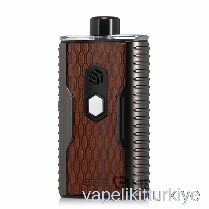 Vape Türkiye Aspire Cloudflask 3 Pod Sistemi Mat Tunç Ve Kahverengi